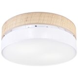  plafonska svetiljka sirja boho 2xE27/15W/230V, prečnik 45 cm, bež/bela | Eponuda.com