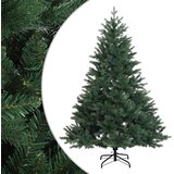  Umjetno božićno drvce s nogom 240 cm PVC i metal Zelena | shoptok.hr