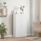 Ormarić za spise bijeli 60x32x115 cm od konstruiranog drva | shoptok.hr