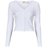 Levi's Majice z dolgimi rokavi MONICA LS Bela Cene