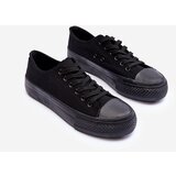 Boto Low Classic Sneakers on Platform Black Jazlyn | Shoptok.si