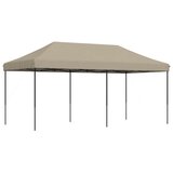 Šator za zabave Sivo-smeđa 292 x 580 x 315 cm Oxford tkanina | shoptok.hr