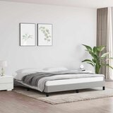  Okvir za krevet bez madraca svjetlosivi 160 x 200 cm od tkanine | shoptok.hr