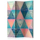  Paravan u 3 dijela - Oriental Triangles [Room Dividers] 135x172 Cijene