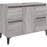 Ormarić za umivaonik boja hrasta sonome 80x33x60 cm drveni | shoptok.hr