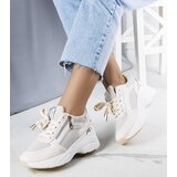 Gemre Beige wedge sneakers Stacey | Shoptok.si