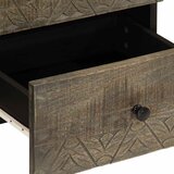  Noćni ormarići 2 kom svijetlo sivi 40x33x46 cm Puno drvo Mango | shoptok.hr