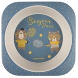 Canpol babies set za hranjenje 5 delova 9/227 - bonjour paris navy blue ( 9/227_blu ) | ePonuda.com