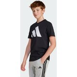 Adidas Funkcionalna majica 'Essentials' črna / bela | Shoptok.si