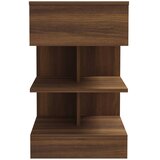  Noćni ormarić boja smeđeg hrasta 40x35x65 cm konstruirano drvo | shoptok.hr
