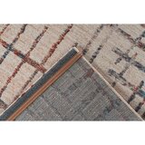 Kayoom RAVNO TKANA PREPROGA Jaka 225 Creme / Multi 160/230 cm tkano krem barve, večbarvno | Shoptok.si