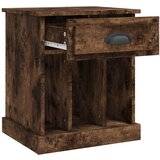  Noćni ormarići 2 kom boja dimljenog hrasta 43x36x50 cm | shoptok.hr