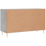  Komoda siva boja betona 100x36x60 cm od konstruiranog drva | shoptok.hr