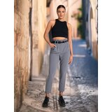 Sinsay Paperbag hlače s pojasom | shoptok.hr