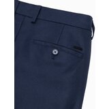 Ombre Men's classic chino SLIM FIT pants - navy blue | shoptok.hr