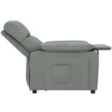  Naslanjač iz temno sivega blaga | Shoptok.si