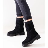 Gemre Ralia Black Slip-On Sock Boots | Eponuda.ba