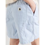 Carhartt WIP Hlače 'Nota' svetlo modra / črna / bela | Shoptok.si