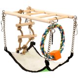 Duvo viseča mreža in igrišče za glodalce - 17 x 22 x 15 cm | Shoptok.si