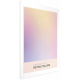  Plakat - Peaceful Drift - Delicate Pastel Shades Creating a Harmonious Whole 60x90 Bez okvira s margom | shoptok.hr