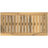  Stolić za kavu Bijela 60,5 x 30 x 36 cm Čvrsto drvo akacije | shoptok.hr