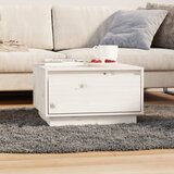 vidaXL Stolić za kavu bijeli 55 x 56 x 32 cm od masivne borovine Cijene