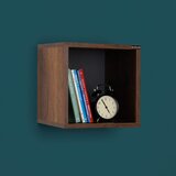 Hanah home Raf-033-Oo-1 OsloWalnut Wall Shelf | ePonuda.com