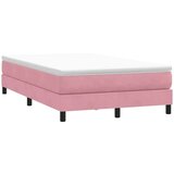  Box Spring krevet bez madracem ružičasti 120x220 cm samt | shoptok.hr