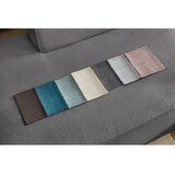 Bobochic Paris Tamno siva kutna garnitura od samta (s desnim kutom/u obliku slova "U") Megeve – | shoptok.hr
