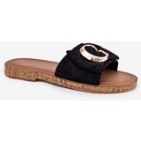Boto Flat Women's Sandals With Decorative Detail Black Nellodra | ePonuda.com