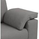  Dvosjed Sivo-smeđa 180 cm tkanina | shoptok.hr