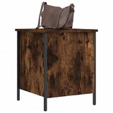  Klupa za pohranu boja hrasta 40x42,5x50cm od konstruiranog drva | shoptok.hr