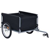 vidaXL prikolica za bicikl crno-crvena 65 kg | shoptok.hr