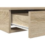  Nočne omarice Sonomanski hrast Inženirski les 80 x 36.5 x 16.5 cm, (22008253) | Shoptok.si