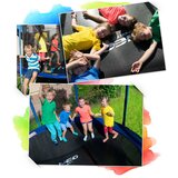  Vrtni trampolin 10ft/312cm s unutarnjom mrežom i neo-sport ljestvama | shoptok.hr