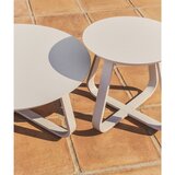 Kave Home Kovinska okrogla vrtna mizica ø 48 cm Tamaris – | Shoptok.si