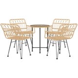  5-dijelni vrtni blagovaonski set od poliratana | shoptok.hr