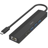 Hama 00200144 interface hub USB 3.2 Gen 1 (3.1 Gen 1) Type-C 5000 Mbit /s Black | shoptok.hr