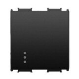 Panasonic Poklopac mehanizma (prekidača) sa signalnom sijalicom crni 2M WVTR2002-4BL EU2 Thea Modular | Eponuda.com