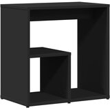  Bočni stolić crni 50 x 30 x 50 cm od konstruiranog drva | shoptok.hr