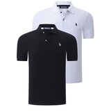 Dewberry DUO SET T8561 MEN'S TSHIRT-WHITE-BLACK Cijene