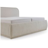 Meise M&amp;ouml;bel Krem tapecirani bračni krevet bez podnice 180x200 cm Soma &amp;ndash; Slike