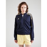 Adidas Sportska jakna 'TIRO' morsko plava / pastelno žuta | shoptok.hr