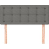  Uzglavlje tamnosivo 100x5x78/88 cm od tkanine | shoptok.hr