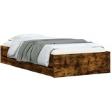  Okvir kreveta s ladicama boja hrasta 90x200 cm drveni | shoptok.hr