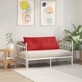  Jastuk za leđa Crvena 120 x 19 x 50 cm tkanina | shoptok.hr