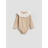 Reserved Bodi s ovratnikom - bež | shoptok.hr