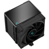 DeepCool procesorski hladilnik - AK500 ZERO DARK (31,5 dB; maks., 88,75 m3/h; 4pin priključek, 5 toplotnih cevi, 12 cm, PWM) | Shoptok.si