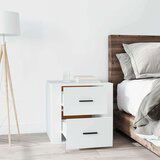  Nočna omarica bela 50x39x47 cm, (20600799) | Shoptok.si