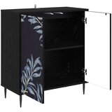  Kreveta DOKKUM Crni hrast 69 x 33 x 76 cm Konstruirano drvo | shoptok.hr